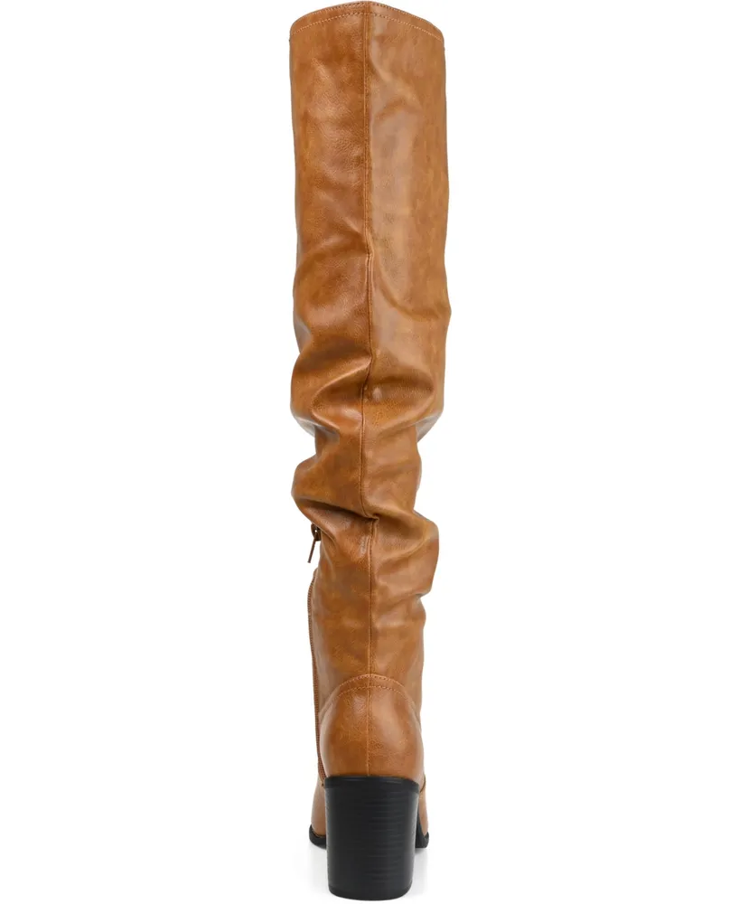 Journee Collection Women's Pia Wide Calf Knee High Boots