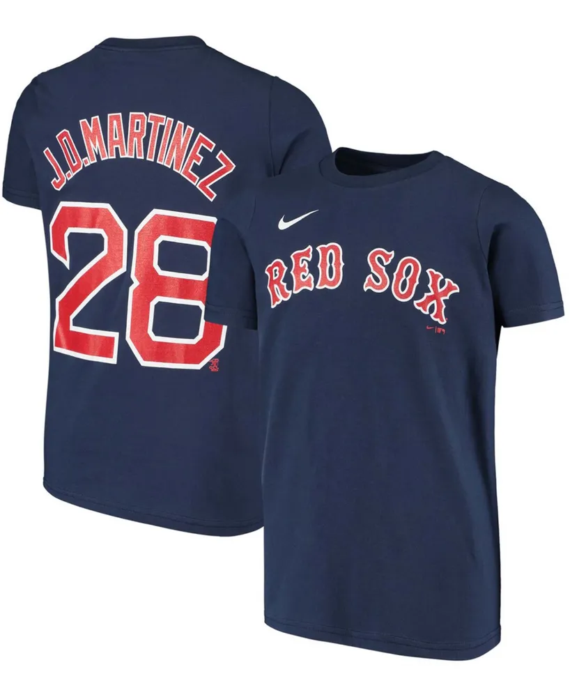 J.D. Martinez Boston Red Sox Nike Youth Name & Number T-Shirt - Navy