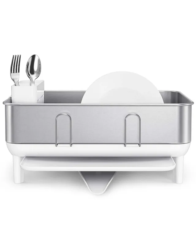 OXO Dish Rack, Folding Stainless Steel - Macy's