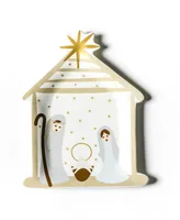 Nativity Shaped Platter