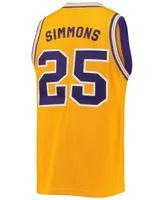 Original Retro Brand Men's Ben Simmons Lsu Tigers Commemorative Classic Basketball Jersey