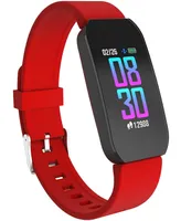 Itouch Unisex Red Silicone Strap Active Smartwatch 44mm