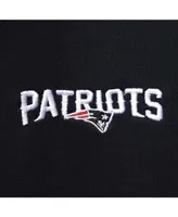 Men's Navy New England Patriots Craftsman Thermal Lined Full-Zip Hoodie