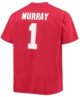 Men's Big and Tall Kyler Murray Cardinal Arizona Cardinals Player Name Number T-shirt