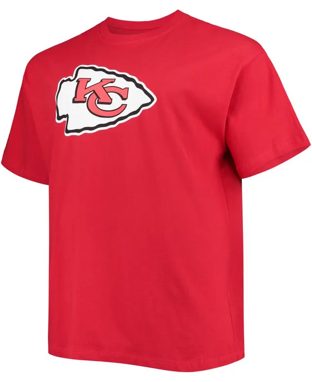 Patrick Mahomes Kansas City Chiefs Player Icon Name & Number T-Shirt – Red