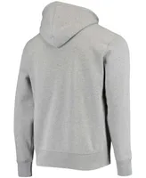 Men's Heathered Gray Arizona Cardinals Bevel Pullover Hoodie