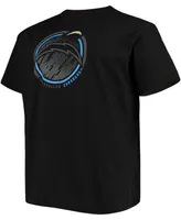 Men's Big and Tall Black Los Angeles Chargers Color Pop T-shirt