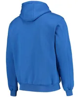 Men's Royal Indianapolis Colts Craftsman Thermal Lined Full-Zip Hoodie