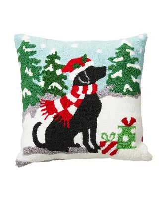 Glitzhomeooked Christmas Dog Pillow