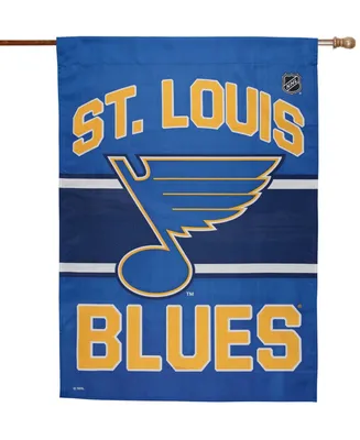 Multi St. Louis Blues 28" x 40" Wordmark Single-Sided Vertical Banner
