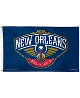 Multi New Orleans Pelicans Single-Sided 3' x 5' Deluxe Team Logo Flag