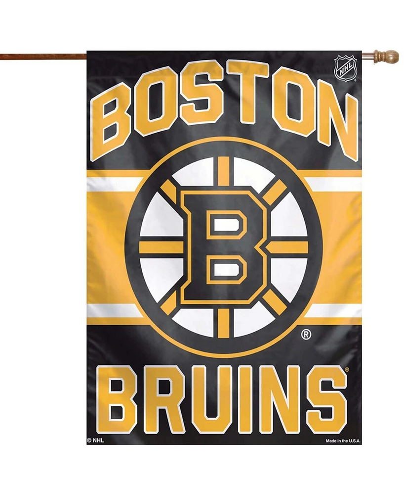 Multi Boston Bruins 28" x 40" Primary Logo Single-Sided Vertical Banner