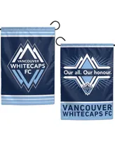 Multi Vancouver Whitecaps Fc 12" x 18" Double-Sided Garden Flag