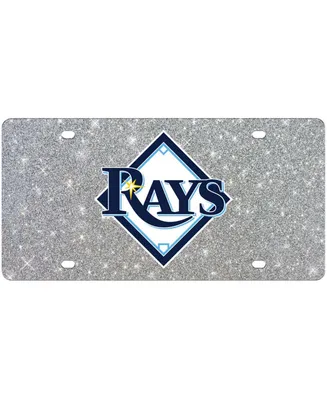 Multi Tampa Bay Rays Acrylic Glitter License Plate