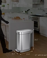 simplehuman 45L Slim Step Can