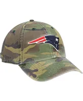 '47 Brand Men's New England Patriots Woodland Clean Up Adjustable Cap