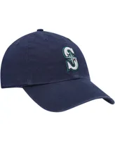 '47 Brand Big Boys and Girls Seattle Mariners Team Logo Clean Up Adjustable Hat