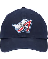 '47 Men's Navy California Angels 1997 Wings Logo Cooperstown Collection Clean Up Adjustable Hat