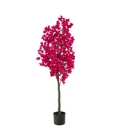 5' Bougainvillea Artificial Tree