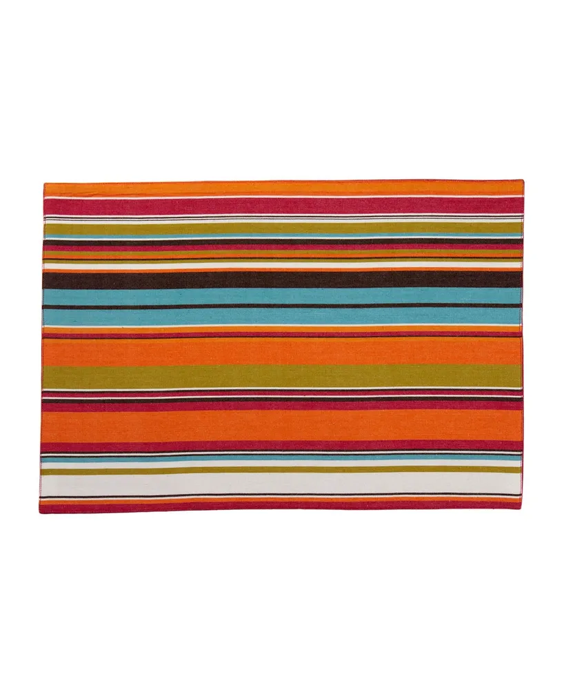 Salsa Stripe Placemat Set, 4 Piece