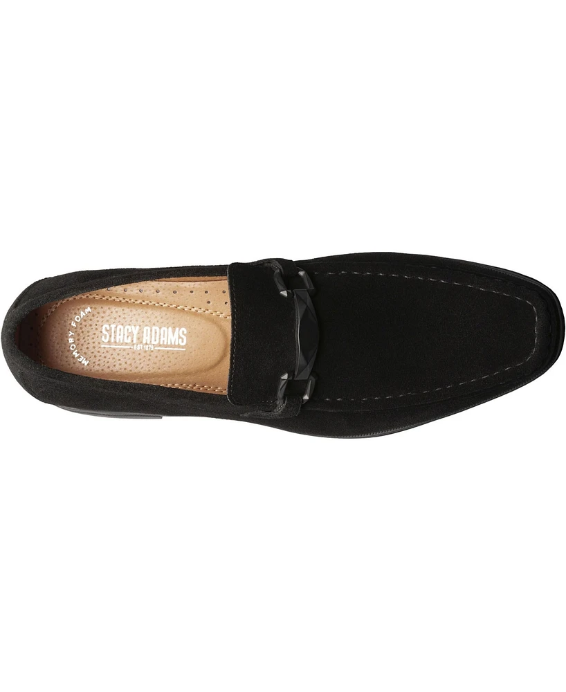 Stacy Adams Men's Paragon Moc Toe Bit Slip On Loafer