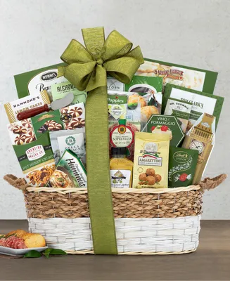 Wine Country Gift Baskets Sympathy Gift Basket, 19 Pieces