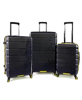 Nautica Lightview 3pc Hardside Luggage Set