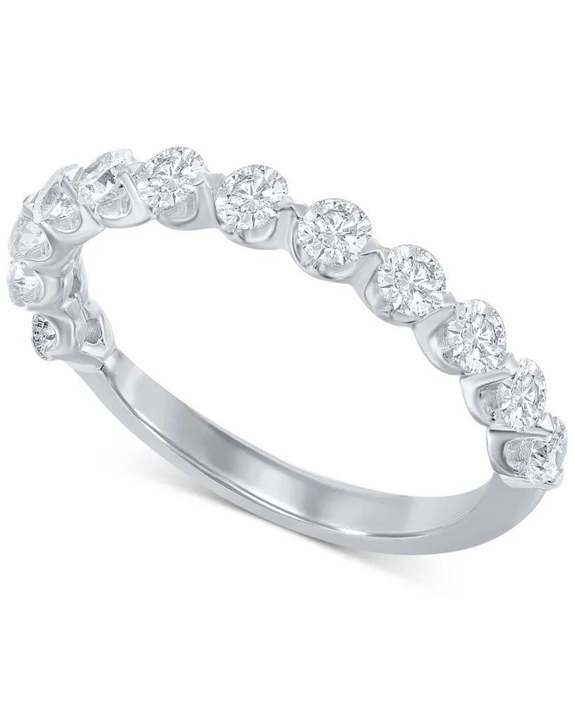 Diamond Band (1 ct. t.w.) in 14k White Gold