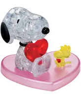 BePuzzled 3D Crystal Puzzle - Peanuts Snoopy Heart