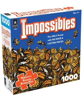 BePuzzled Impossible Puzzle - Nature's Beauty Butterflies