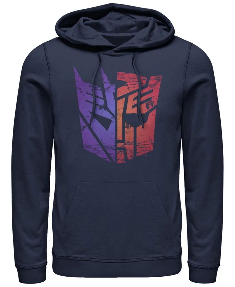 Men's Transformer Split Logo Fleece Hoodie