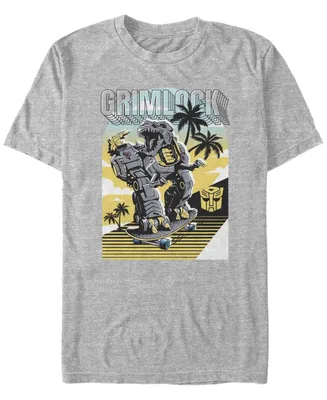 Men's Transformer Grimlock Skater Short Sleeve T-shirt