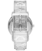 Dkny Women's Soho Clear Strap Watch 34mm