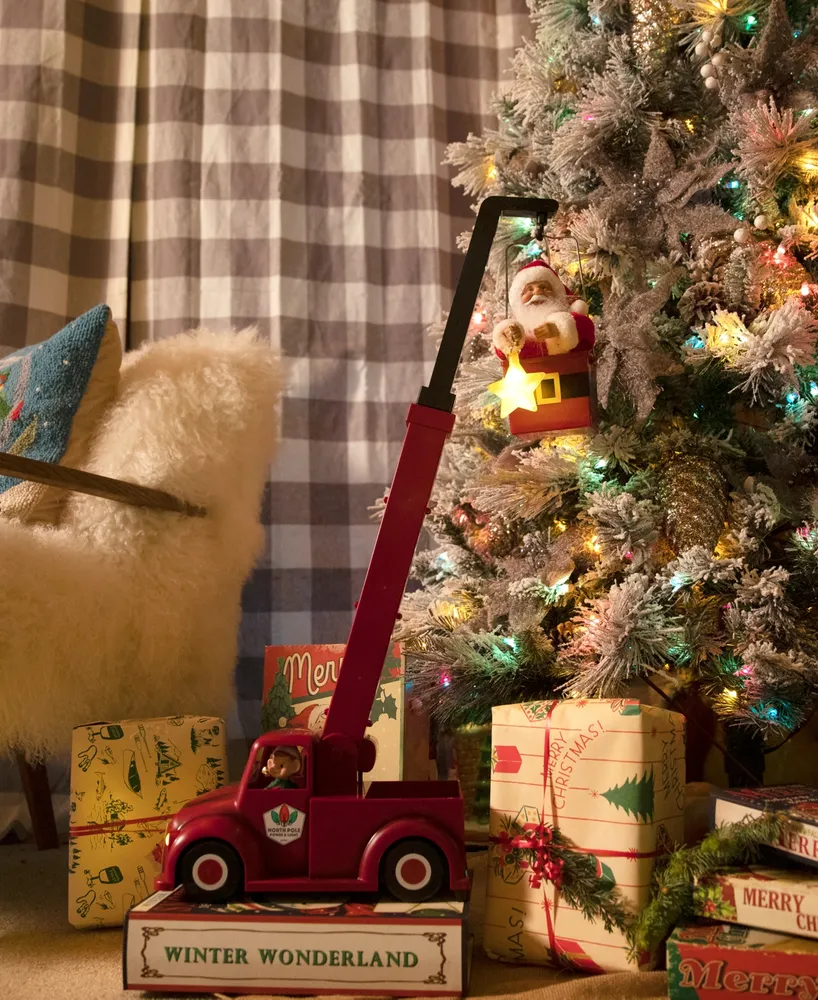 Mr. Christmas Animated Santa's Cherry Picker