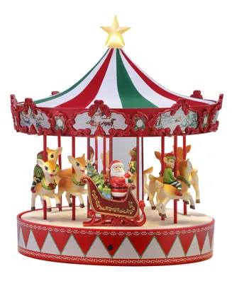 Mr. Christmas Vintage-Like Carousel, 13"