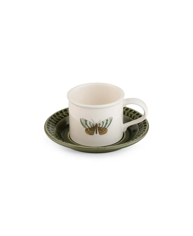 Botanic Garden Emerald Teacup and Saucer