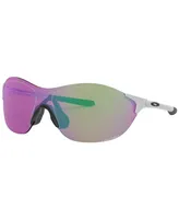 Oakley Men's Low Bridge Fit Sunglasses, EVZero Swift 38 - Silver
