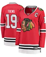 Women's Jonathan Toews Red Chicago Blackhawks Home Breakaway Player Jersey