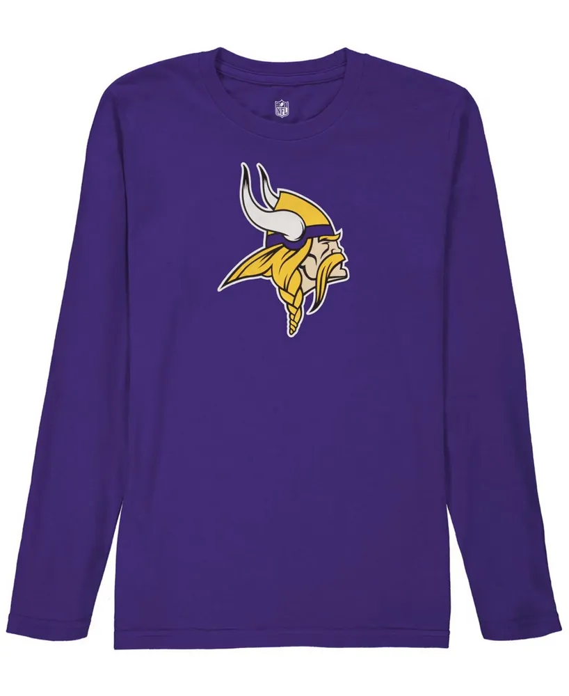 Outerstuff Youth Purple Minnesota Vikings Primary Logo T-Shirt Size: Extra Large