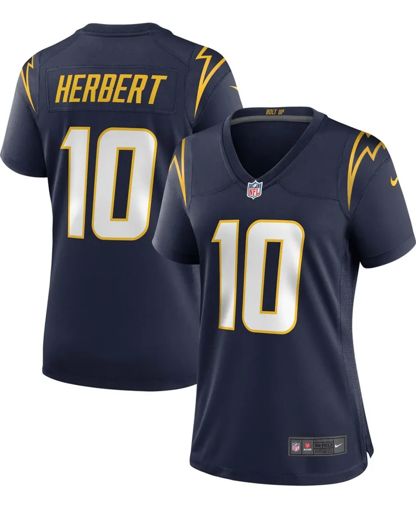 Women's Justin Herbert Navy Los Angeles Chargers Alternate Game Jersey