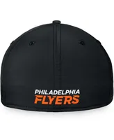 Men's Black Philadelphia Flyers Core Primary Logo Flex Hat