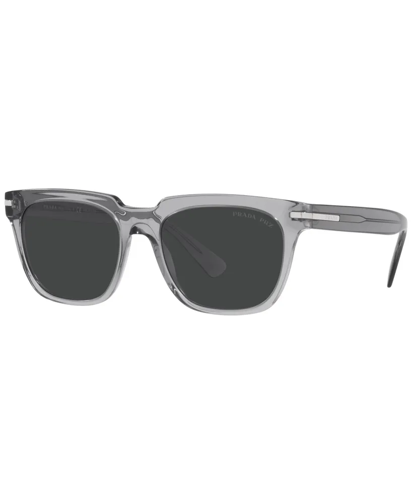 Prada Signature Rectangular Men's Sunglasses, Pr 04YS