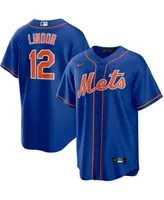 Men's Francisco Lindor New York Mets Replica Player Jersey