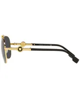 Versace Unisex Sunglasses, VE2236 - Gold