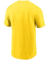 Men's Gold Boston Red Sox City Connect Wordmark T-shirt