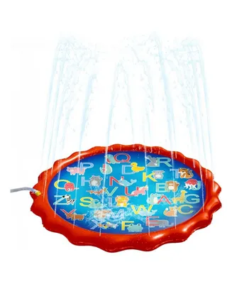 Splash Buddies Alphabet Sprinkler Spray Mat, 60"