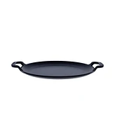 Victoria 10" Comal with 2 Side Handles, Seasoned