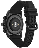 Citizen Men's Cz Smart Hybrid Hr Black Strap Smart Watch 44mm