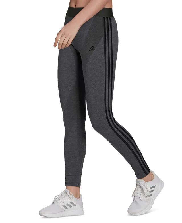 adidas Women's Essential 3-Stripe Leggings - Macy's
