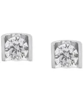 Diamond Tension Mount Stud Earrings (1/2 ct. t.w.) in 14k White Gold